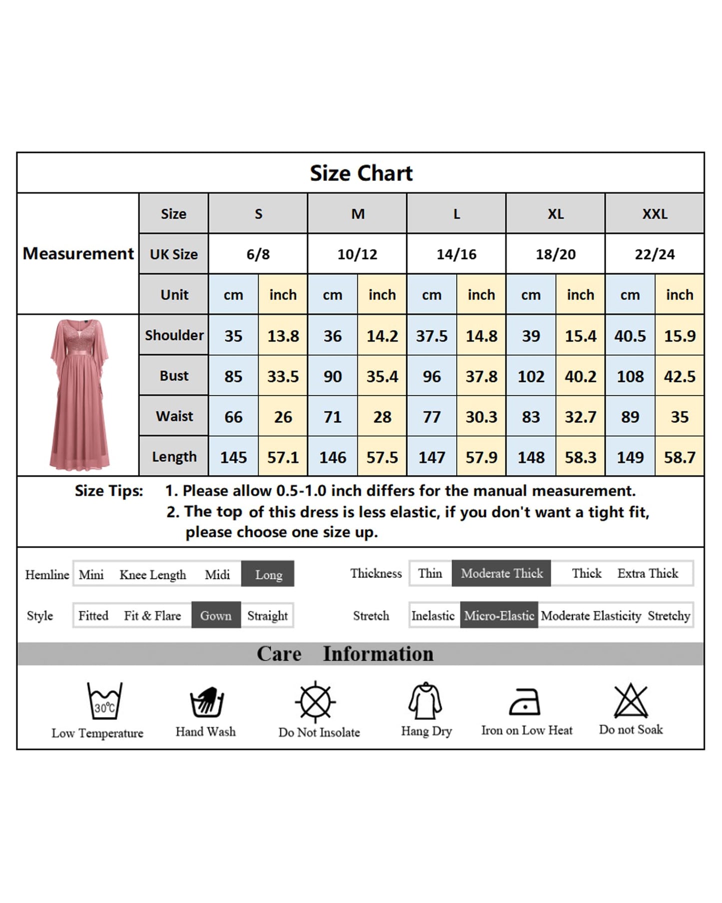 MIUSOL Women's Elegant Flutter Sleeves Lace Sequin Prom Bridesmaids Party Gown Formal Maxi Dress (X-Large, Navy Blue)